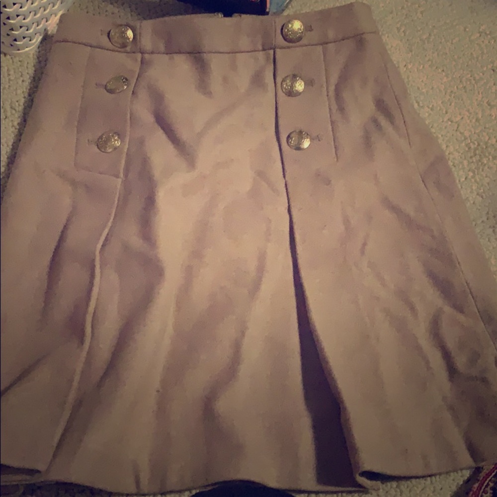 Sailor JCrew skirt.